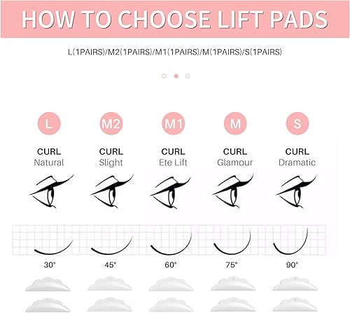 Miniatura 6 de ICONSIGN Kit de levantamiento de pestañas, kit profesional de pestañas rizadoras semipermanentes con protectores de pestañas, almohadillas de gel