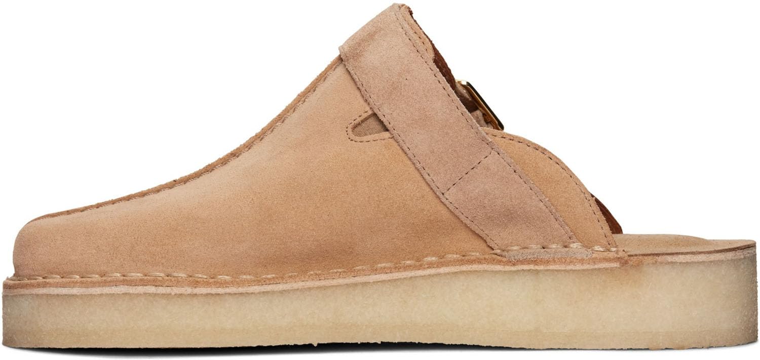 SimplyComplicated　SUEDE BELTED LUG MULE Simply Complicated】SUEDE LUG MULE (Size 9)