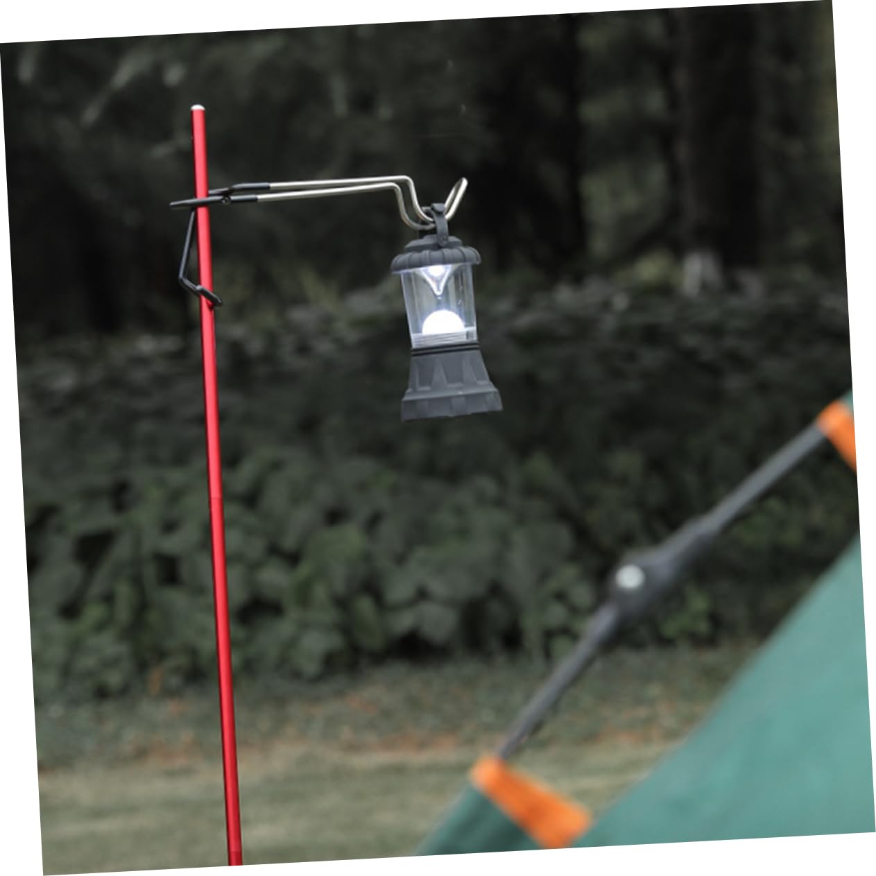 INOOMP 3Pcs Gancio Luce Ganci in Acciaio Inox Ganci Luce Esterna Ganci Esterni per Appendere Appendiabiti Campeggio Appendiabiti Campeggio Luci Campeggio per Tenda Lampada