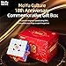 Bukefuno MoYu Super weilong v2 18th Anniversary Version 3x3 Magnetic Cube Speed Stickerless Magic Cube Puzzle 3x3x3 Toys(18th Anniversary Edition)