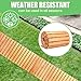 12ft x 45cm Cedarwood Garden Pathway | Roll-Out Non-SlipGarden Walkway for Patio, Lawn & Backyard - Outdoor Wooden Pathway Kit