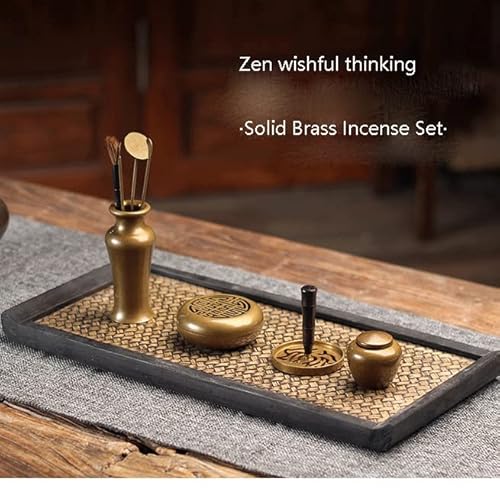 Wssbk Brass Incense Making Kit Professional Copper Incense Road Introductory Set (Color : D, Size : Style 2) #TOP5