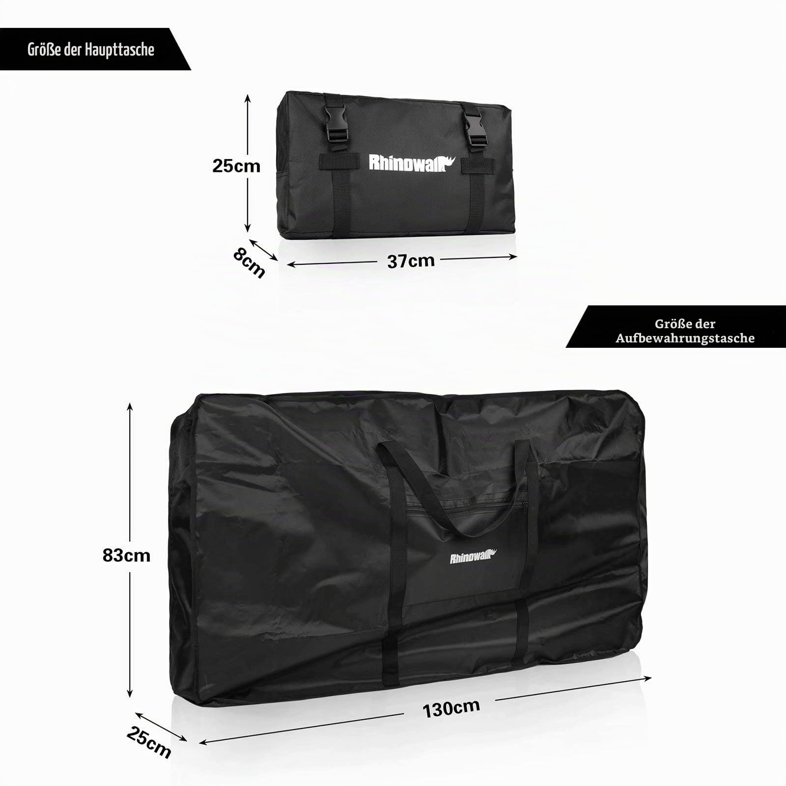Rhinowalk Bike Carrying Bag for 26 to 27.5 inch MTB Mountain Bike/700C Road Bike Transport Luggage Travel Case