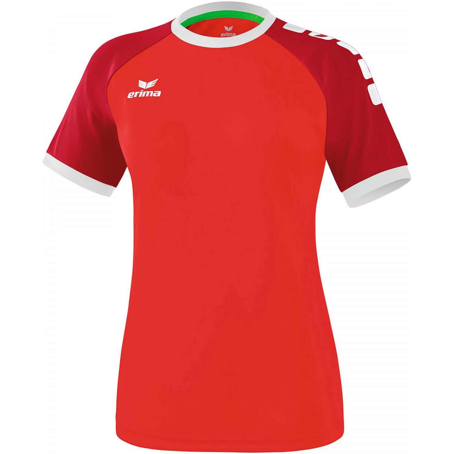 Erima Women Zenari 3.0 Jersey Shirt - Red/Ruby Red/White, 40