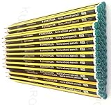 STAEDTLER NORIS 2H SCHOOL PENCILS 2H GRADE [Box of 36]