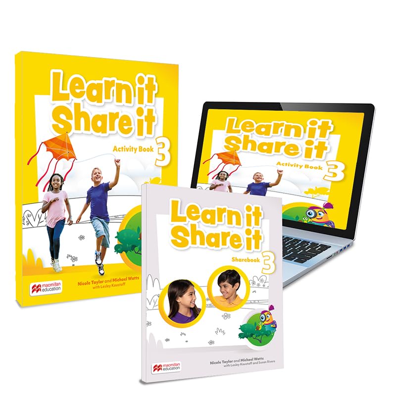 Learn it Share it 3 Pupil's Book: Sharebook & libro de texto impreso con acceso a la versión digital