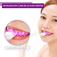 Vista 4 de Tabletas reveladoras de placa dental para niños y adultos – Mostrar placa cambiando de color – Ayuda a enseñar hábitos de cepillado para dientes