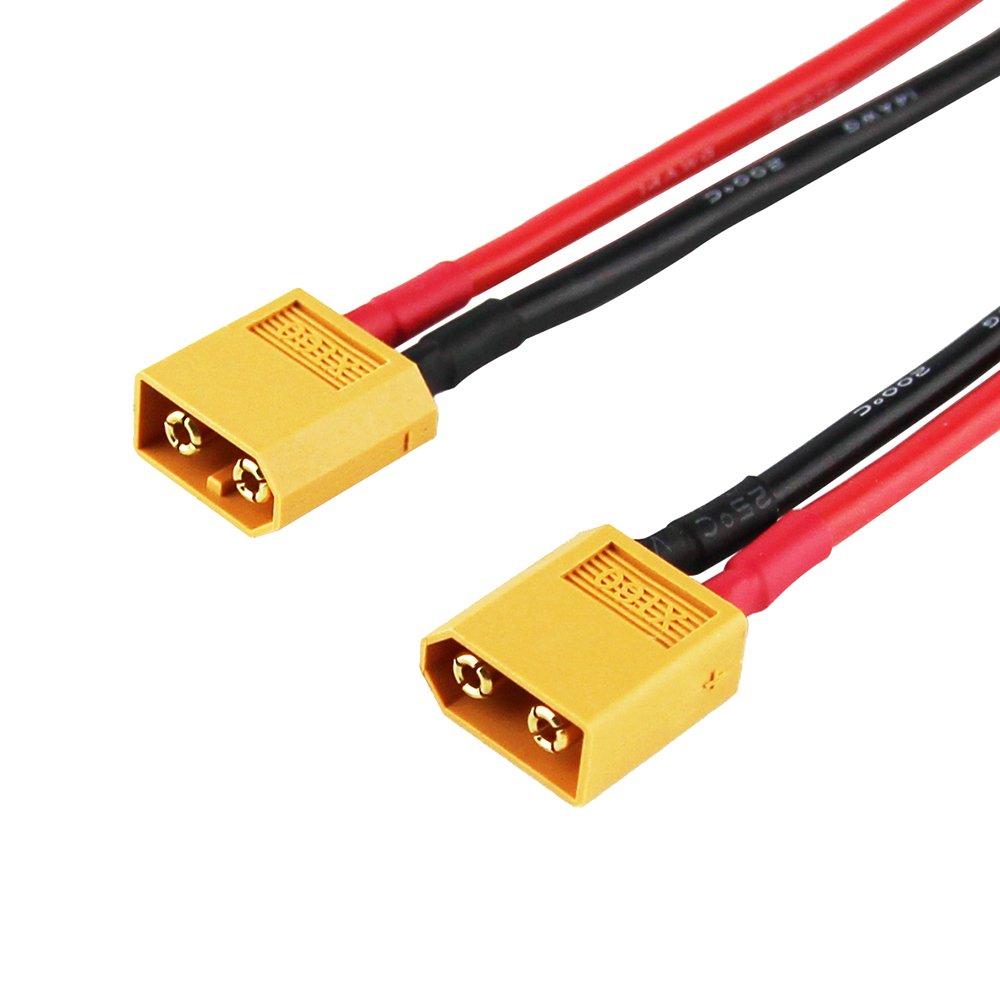OliYin MPX To 4mm Banana Plug Charging Cable - 14AWG Silicone, 30cm For FPV RC Batteries (2 Pack) - View #12