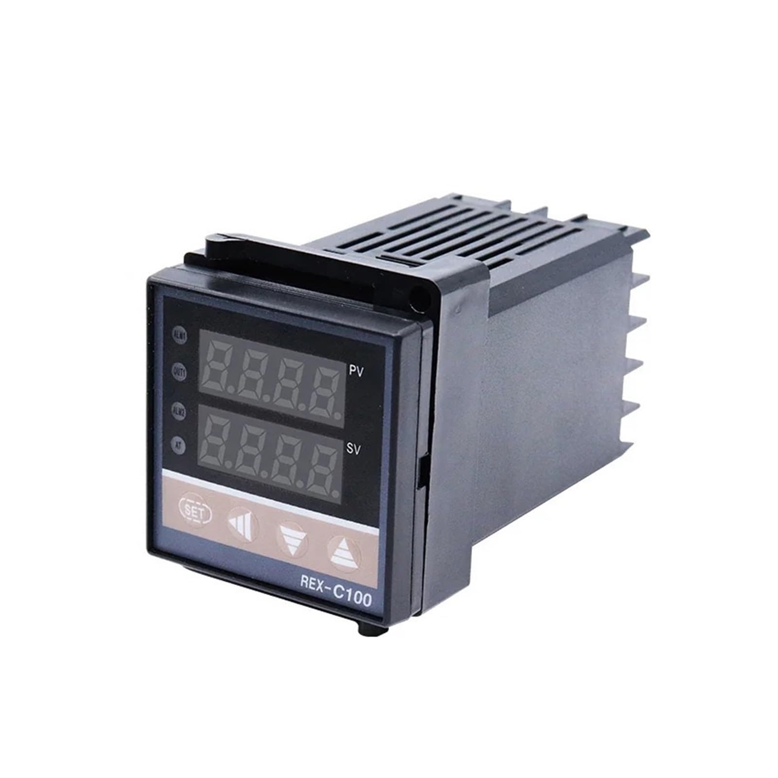 2pcs Rex-C100 Digital PID Thermostat SSR Relay Output K J E Type Thermocouple Input 220V rex c100 Temperature Controller 0-400℃(SSR - universal)