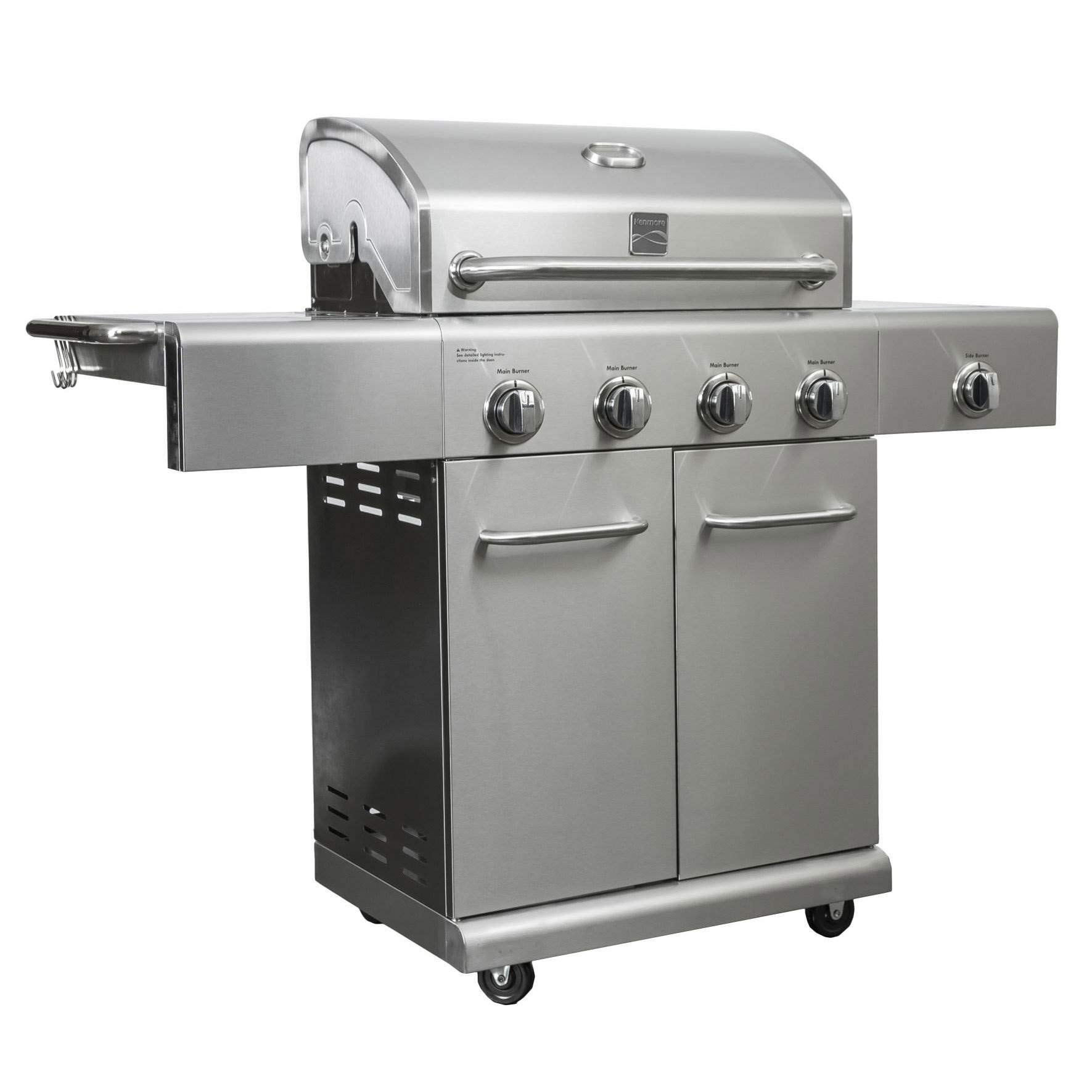 Kenmore 4 Burner Gas Grill Review: Worth The Investment? 4 Kenmore Pg-40405S0La Stainless Steel 4 Burner Outdoor Patio Gas Bbq Propane Grill With Side Burner In , Stainless Steel