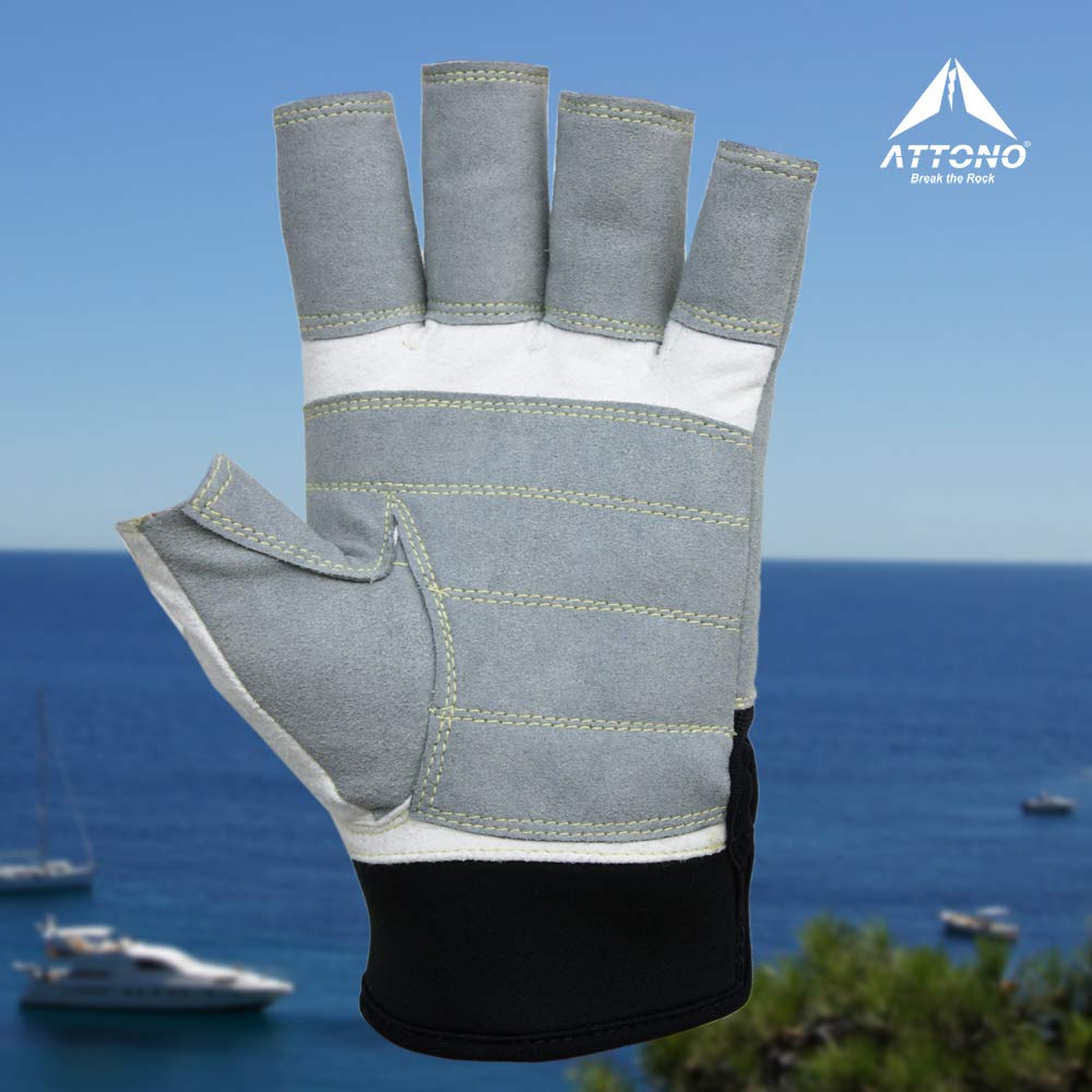 ATTONO Regatta Gants de voile d'été pour sports nautiques
