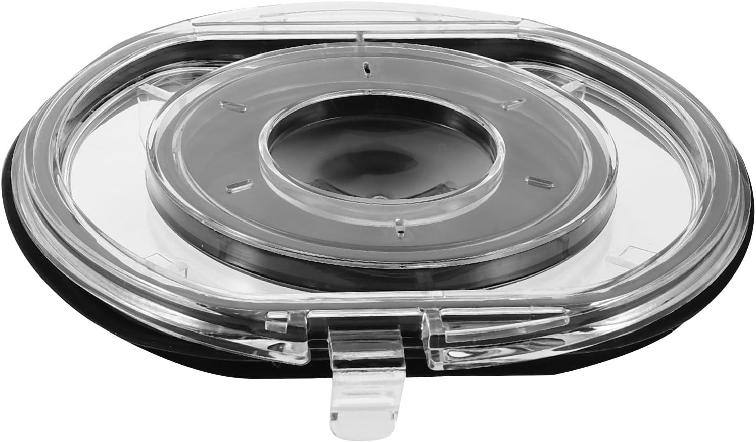 Dust Bin Lid Cover Replacement for Vacuum Cleaner Rounded Dust Bin Cap with Seal Ring Vacuum Cleaner Spare Part