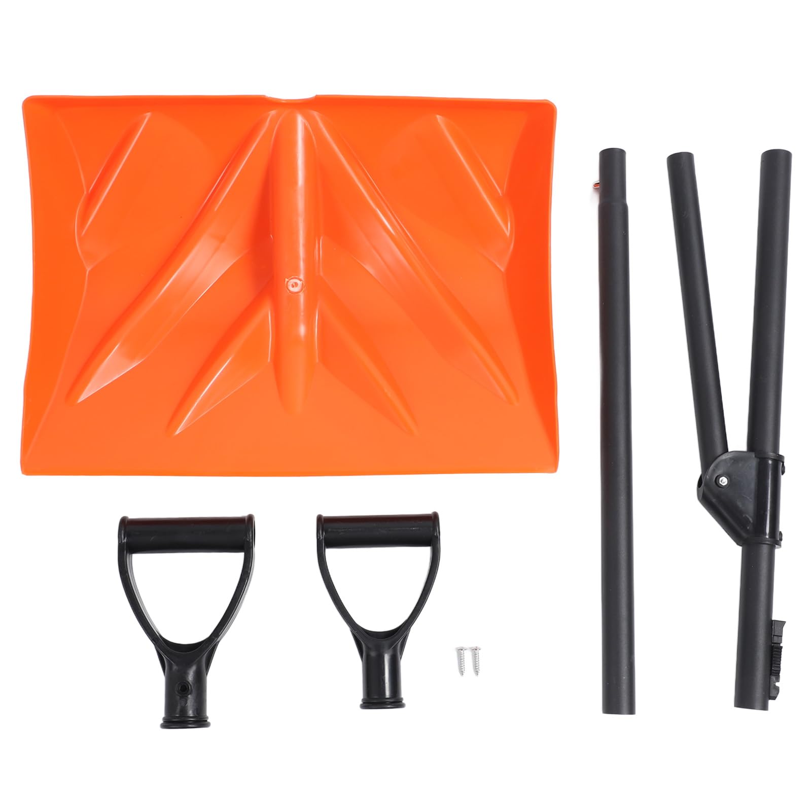 Generic Pala di Neve a Doppio Scopo con Manici Regolabili, Design Ergonomico Anti -slip, Leggero e Resistente per la Rimozione della Neve Senza Sforzo