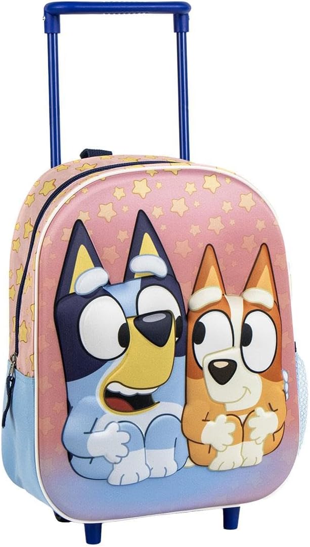 BlueY Sac à Dos à Roulettes, Sac à Dos de Garderie, Sac de Rentrée Scolaire, Sac de Voyage pour Filles et Garçons, Cadeau pour Enfants