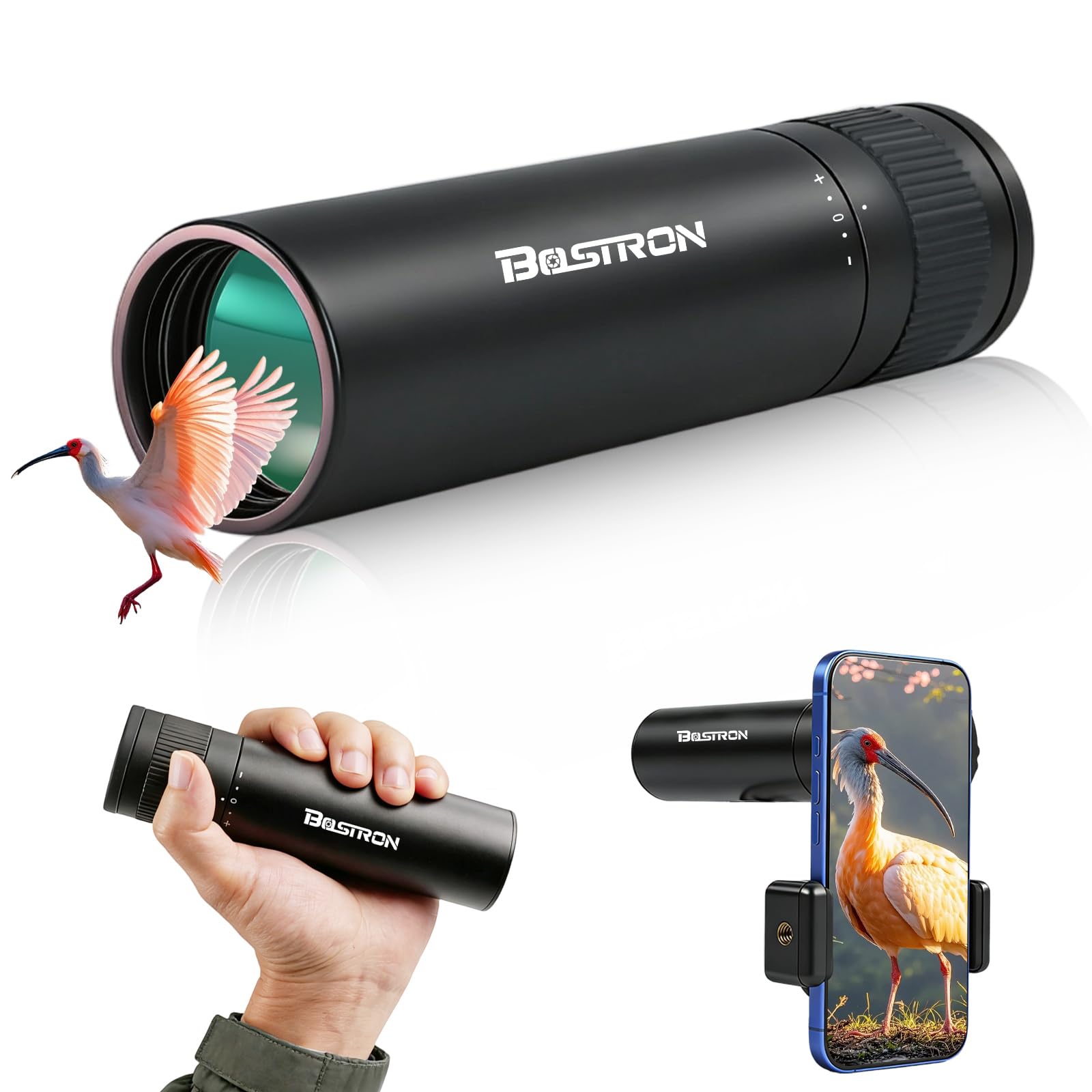 単眼鏡 Amazon | BOSTRON 単眼鏡 8x32 高倍率 スマホ 対応 コンパクト 望遠鏡