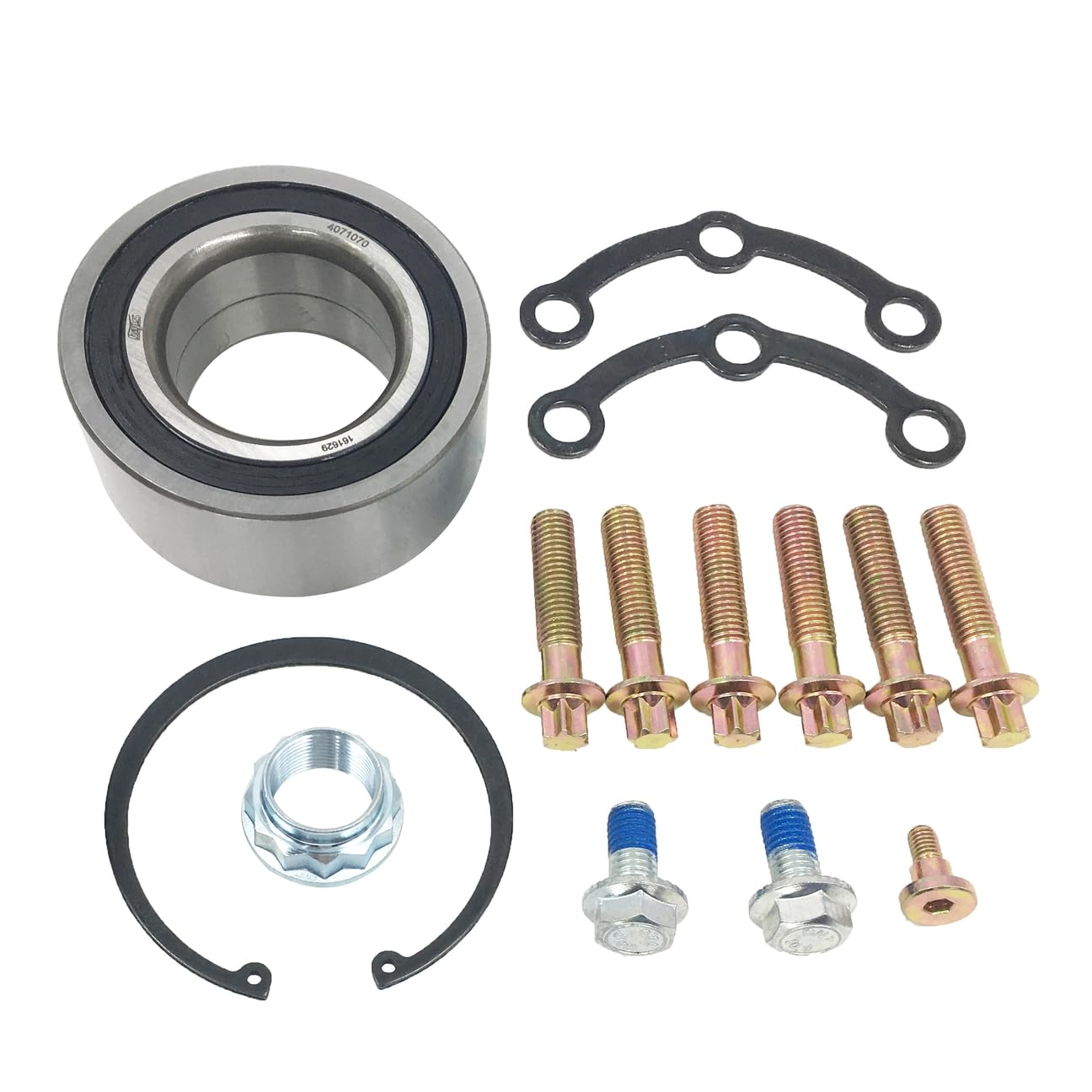 Hajus 4071070001 2x Radlagersatz Radlager Satz 2029800016 Hinten kompatibel mit Mercedes-Benz 124 C124 W124 190 W201 C-Klasse W202 S202 CLK C208 A208