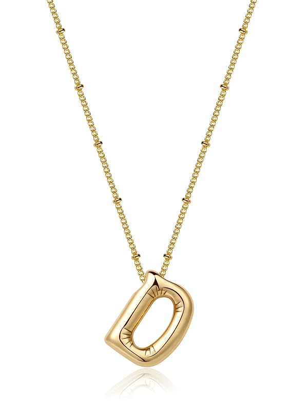 AILPIWE D Initial Necklaces for Women Gold Dainty Letter Necklace for Gifts by AILPIWE - Used condition - US$8.05