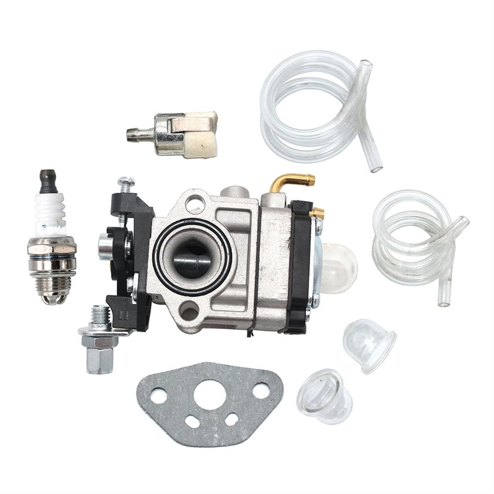 Conjunto carburador automóvil Carburador para 125E 125R 125LD 125RD 132L 132LD 132RD 132R Kit de repuesto desbrozadora
