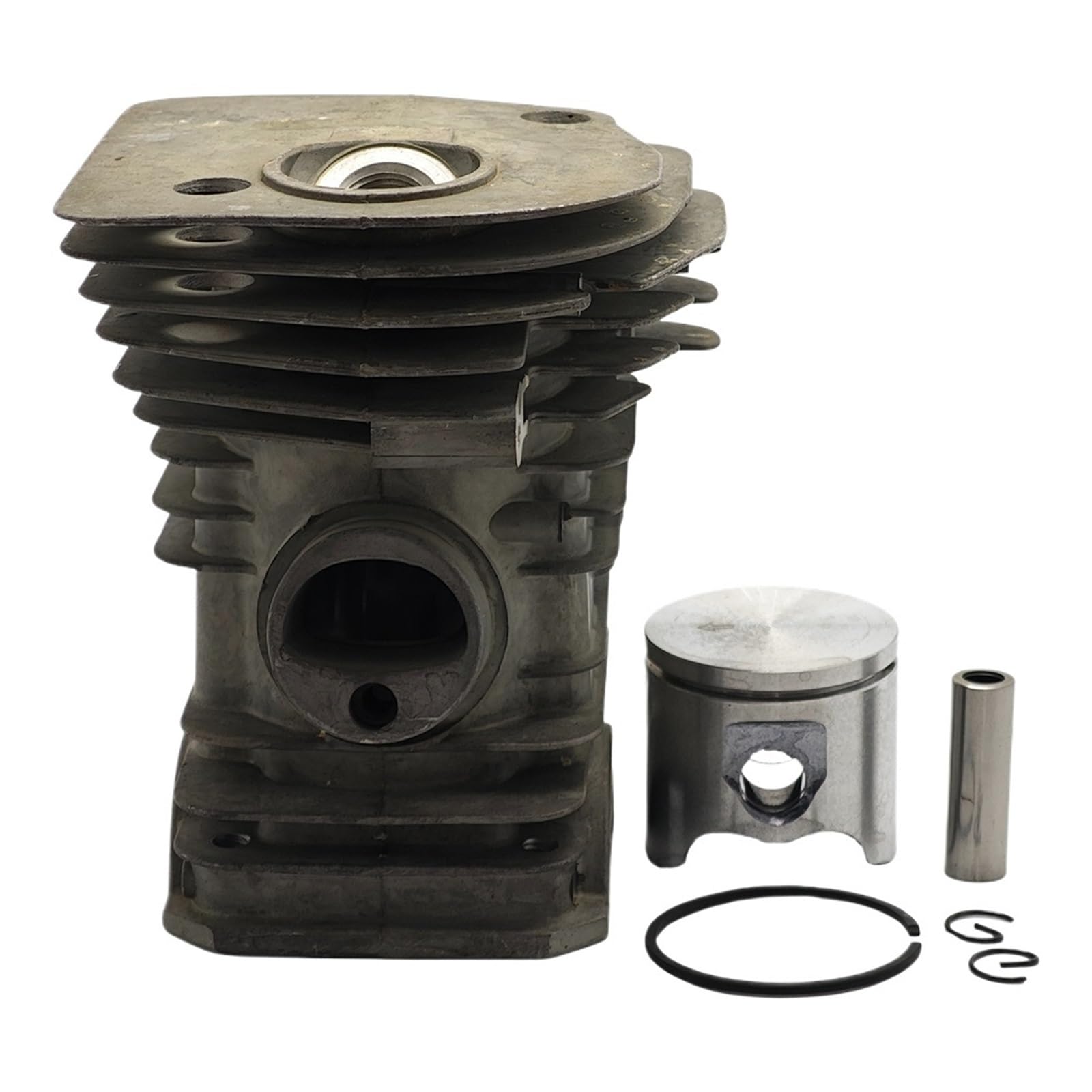 Generico Compatibile con Le Parti degli Attrezzi da Giardino 340 345 E | Kit guarnizioni di tenuta del cuscinetto dell'albero motore del pistone del cilindro della motosega da 40 mm