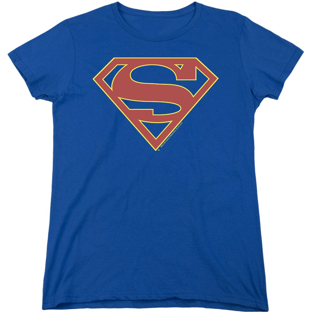 PopfunkClassic Supergirl TV Series Logo Womens T Shirt & Stickers