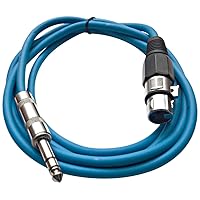 Vista 29 de Seismic Audio - SATRXL-F2 - Cable de conexión XLR negro de 2 pies hembra a 1/4" TRS