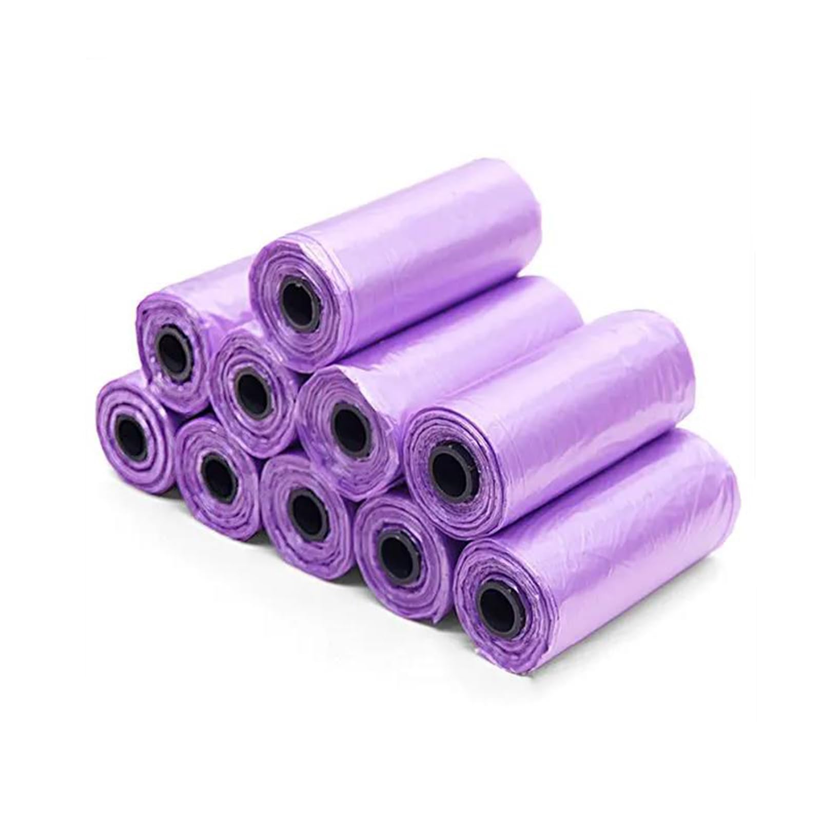 Super Mundo - 540 Unidades Bolsas de Caca Perro, 36 Rollos, 30 x 14 cm, Bolsas para excrementos de Perros, Gruesa Prueba de Fugas, Color morada (36 Rollos)