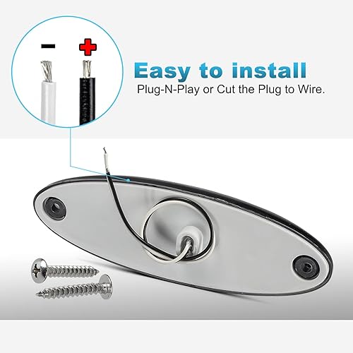 Miniatura 8 de Partsam 5 piezas de lente ahumada amarilla 6 LED Top Cab Marker techo luces de funcionamiento reemplazo de montaje para Freightliner Cascadia Heavy