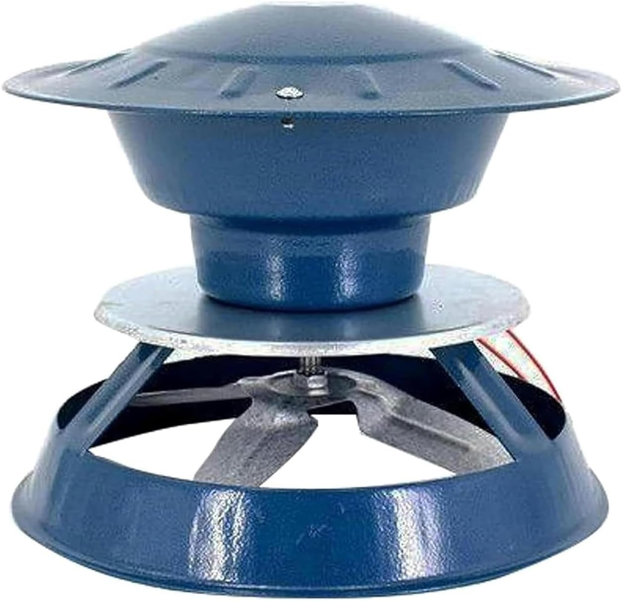 Chimney Smoke Evacuator, Stainless Steel Chimney Fan Smoke Evacuator, Roof Induced Draft Inducer, Fireplace Exhaust Fan for Fireplace 80W