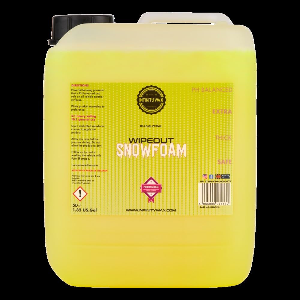 Infinity Wax Wipeout Snowfoam 5L