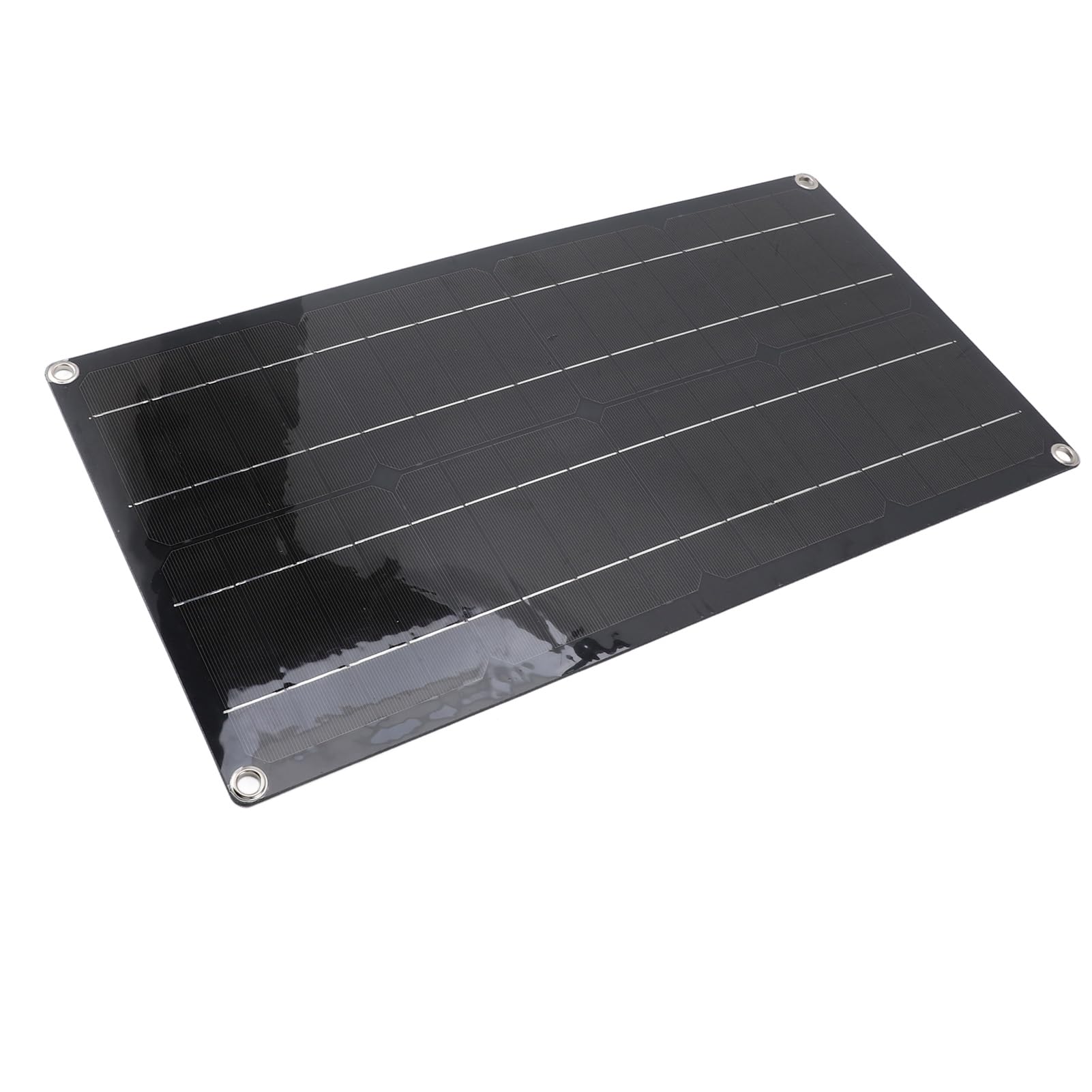 Monokristallines 100-W-Solarpanel-MPPT-Controller-Kit, Hocheffiziente Solarenergie + ABS-Material, Geeignet für Wohnmobile, Zelte, Dächer, Boote, Hütten, für Outdoor-Aktivitäten