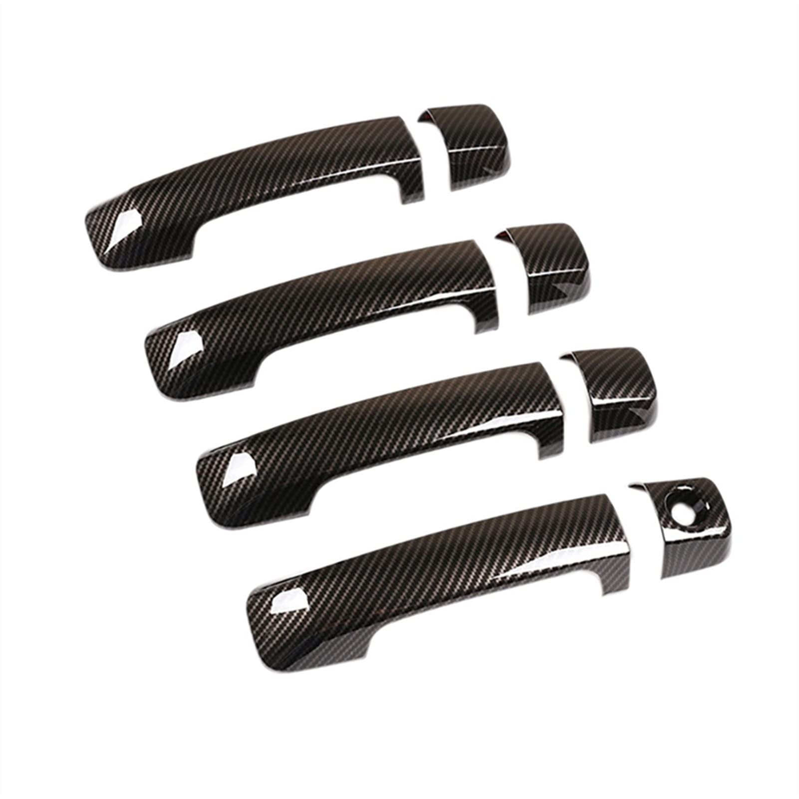 QWQTHGS Car Exterior Door Handle Cap for Sequoia Crew MAX 2007-2019 8Pcs Car Door Handle Cover Outside Trim