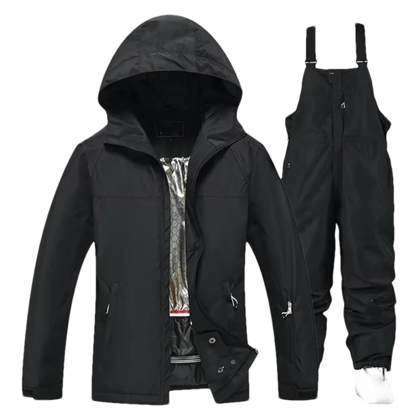 Ropa de esquí de invierno para hombre, traje de snowboard, ropa de nieve, chaquetas de esquí y pantalones