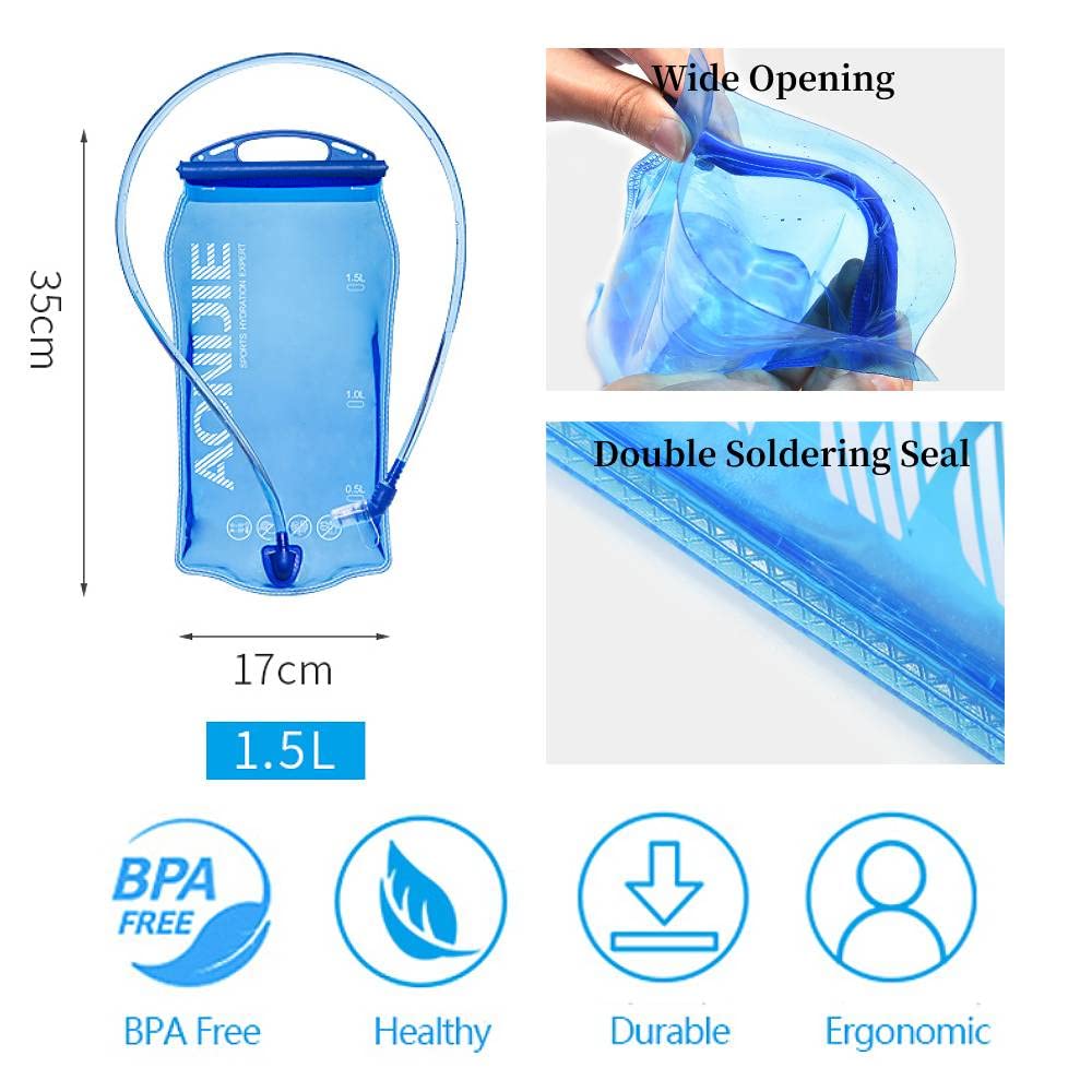 AONIJIE Gilet da corsa impermeabile e traspirante per donne e uomini, 120 ml, leggero, adatto per telefoni da 6,8 pollici, per escursionismo, ciclismo, gare, maratona