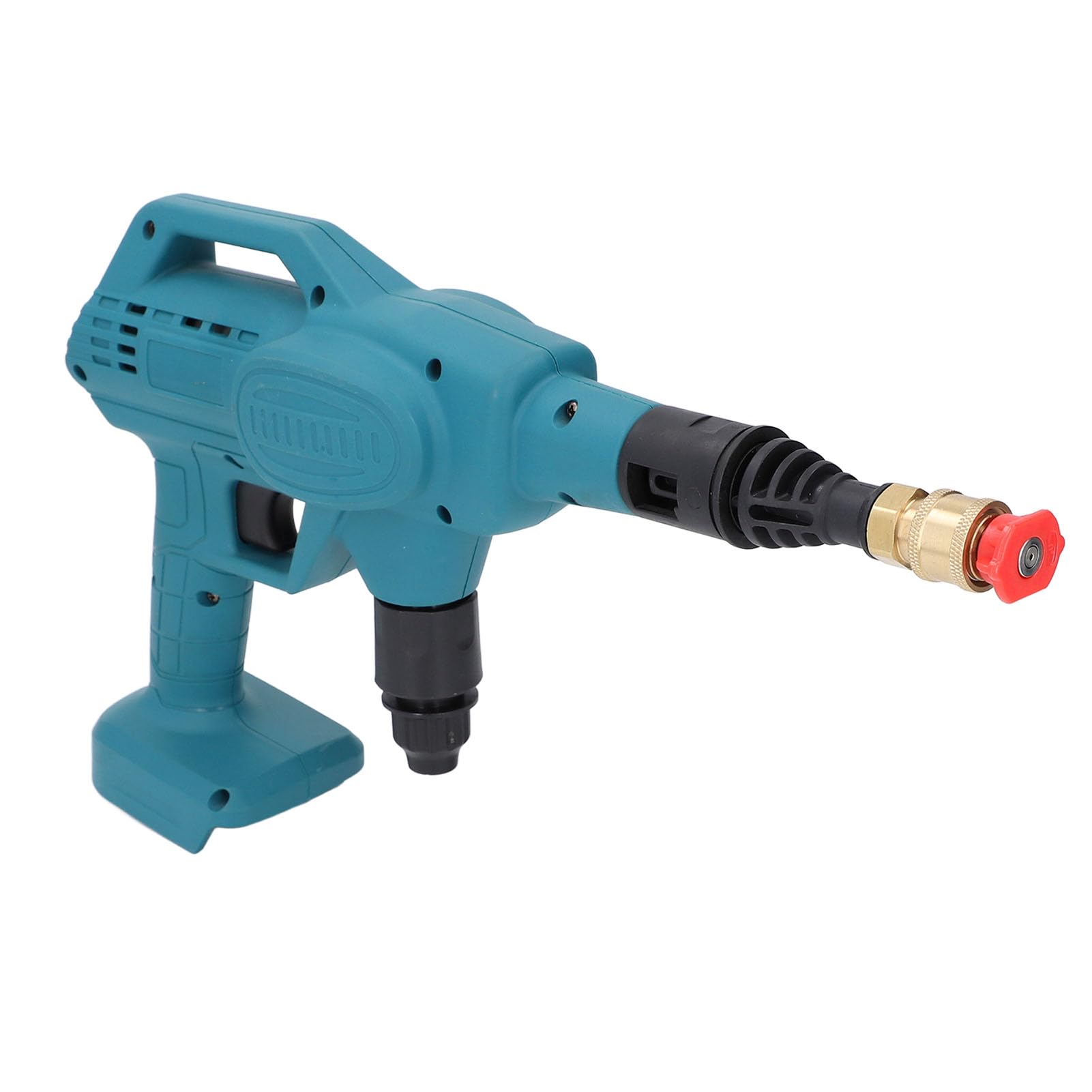 Rosvola Bezprzewodowa Myjka Ciśnieniowa Zasilana z Baterii 305PSI Przenośny Wysokociśnieniowy Pistolet na wodę ze Zbiornikiem na pianę do Czyszczenia Samochodu Patio Ogrodowe