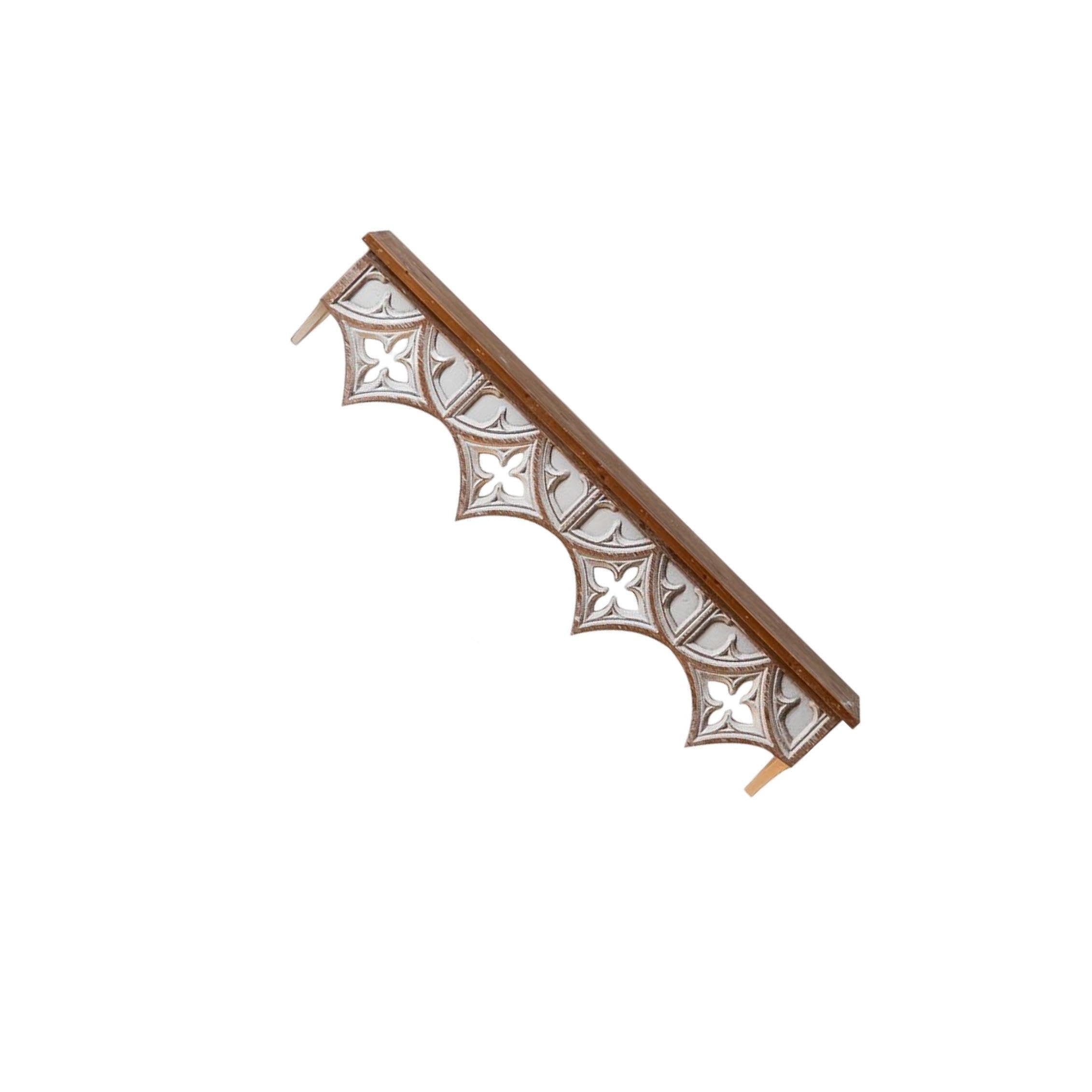 Quilstm Rustic For Creative Bedroom Decor Display Rack Efficiently Displays Important Items While Maintaining Charming Look Wall Mounted Restaurant For