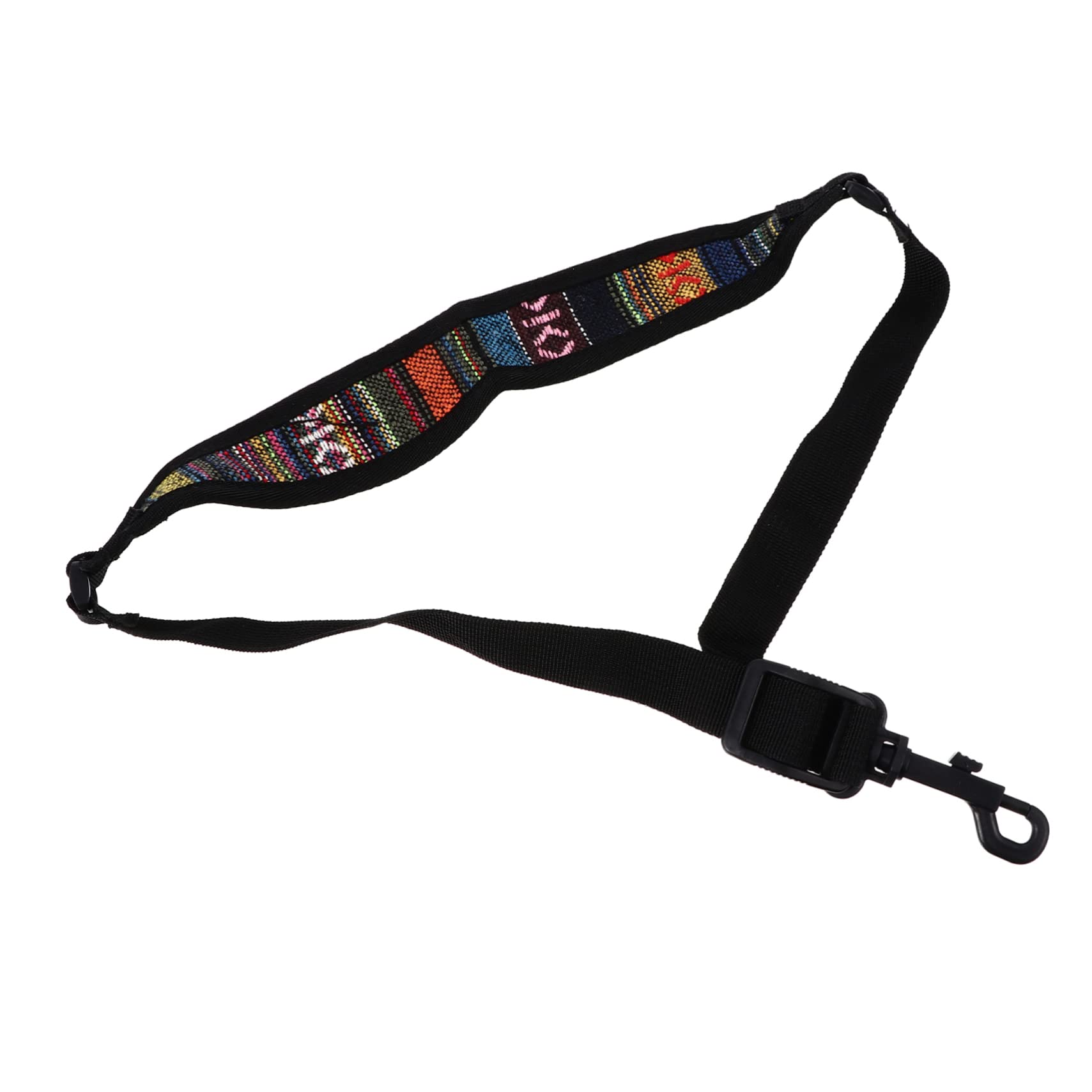 Abaodam Musical Instrument Accessories Saxophone Harness Strap Durable and Comfortable Black Sax Neck Strap