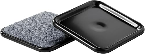 Miniatura 2 de Scotch Caster Cups SP906-NA, fieltro cuadrado gris 2.5 pulgadas 4/paquete, 6 paquetes por interior