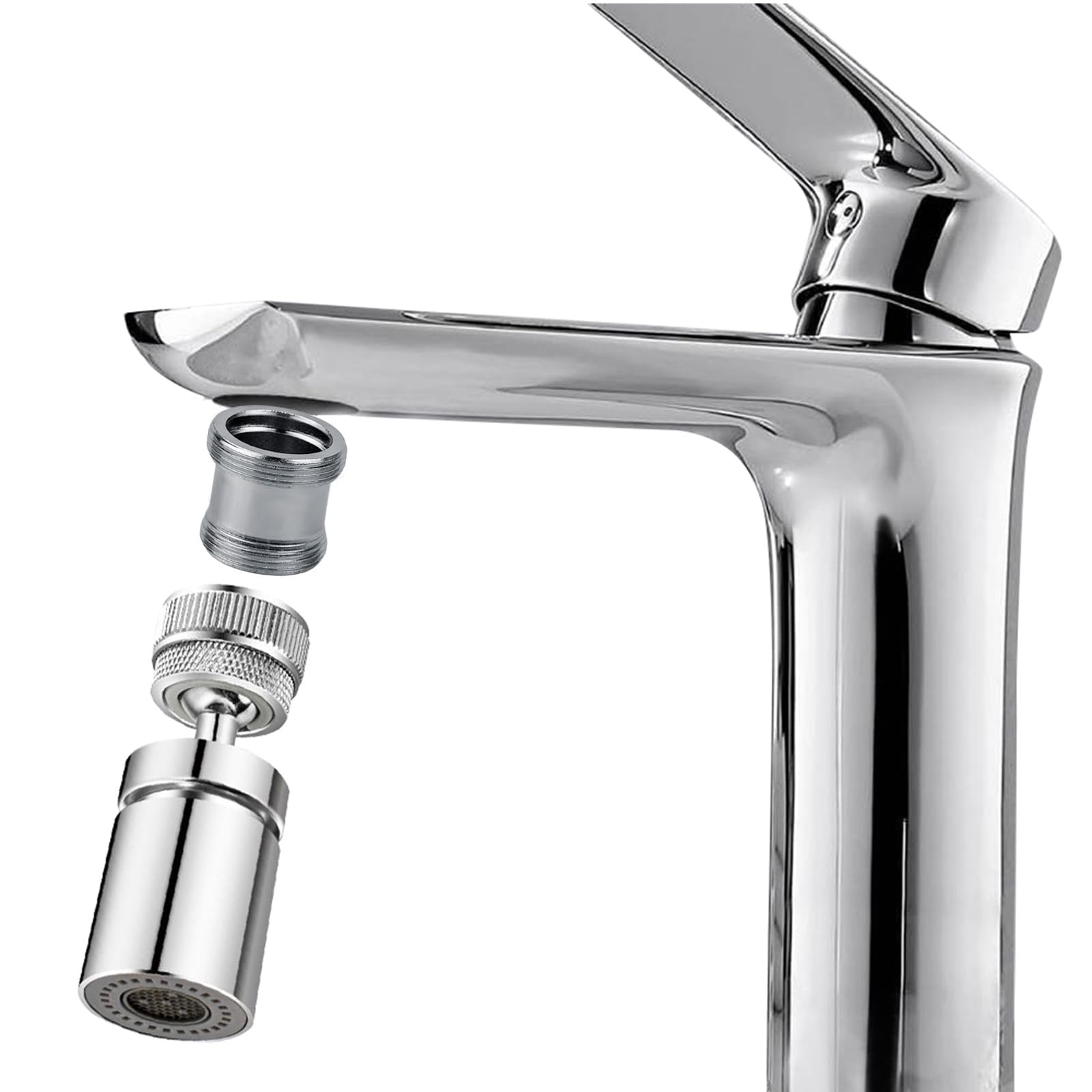 Zestaw 2 adapterów M18 na M22 – adapter gwintowany do gwintu zewnętrznego, idealny do perlatorów i umywalek