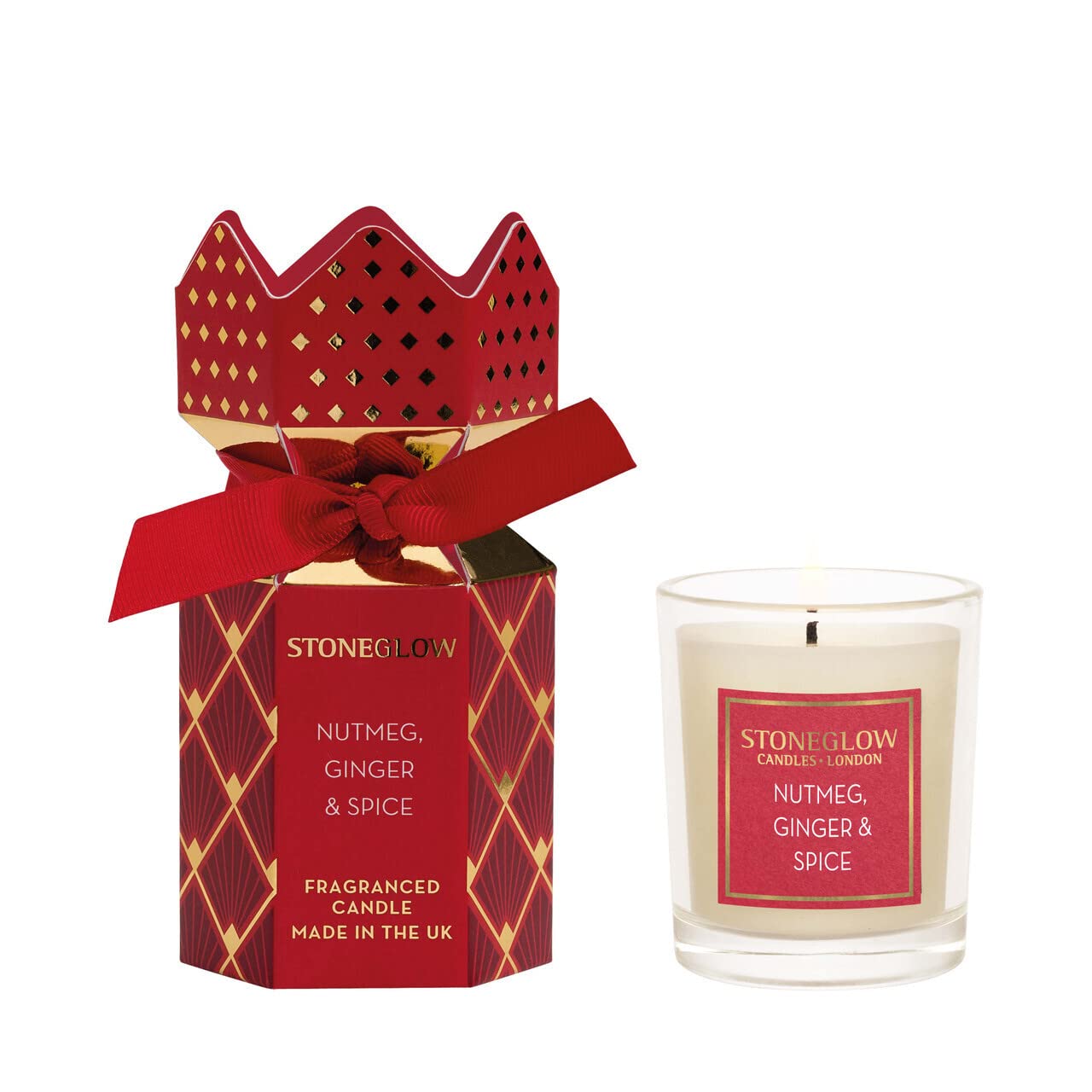 Stoneglow - Seasonal Collection - Nutmeg, Ginger & Spice - Votive Candle