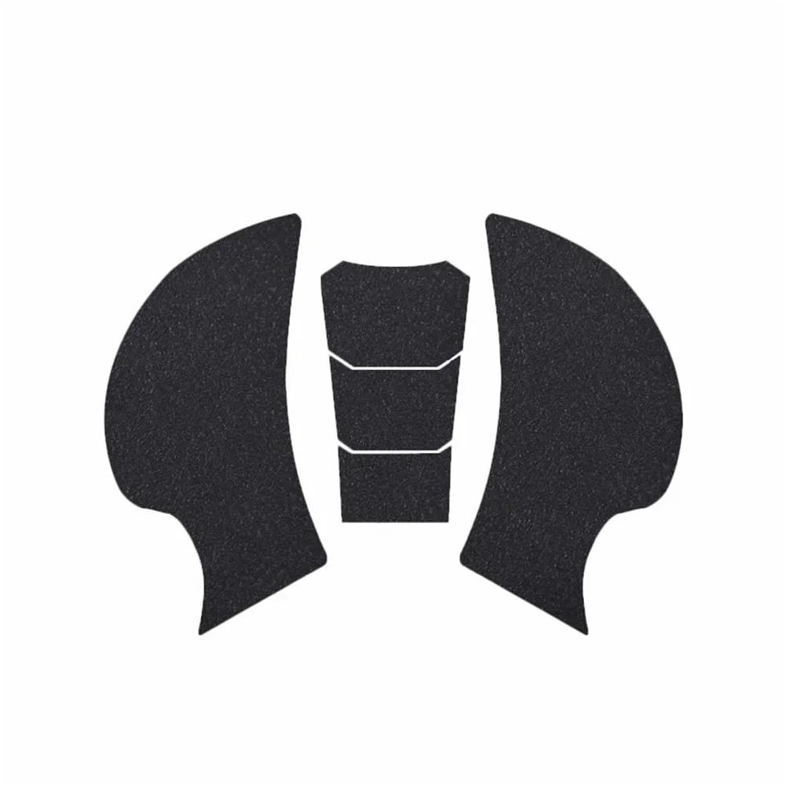Motorcycle Anti Slip Fuel Tank Pads Sticker Protector for ZX-14R ZX14R ZZR1400 GTR1400 2006-2015 POMPOMPUR(Black)