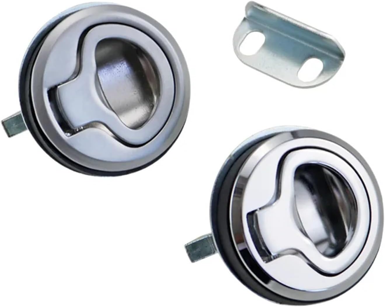 Stainless Steel Or Zinc Alloy Modern Embedded Handle Lock 1Pcsg(316 Stainless Steel)