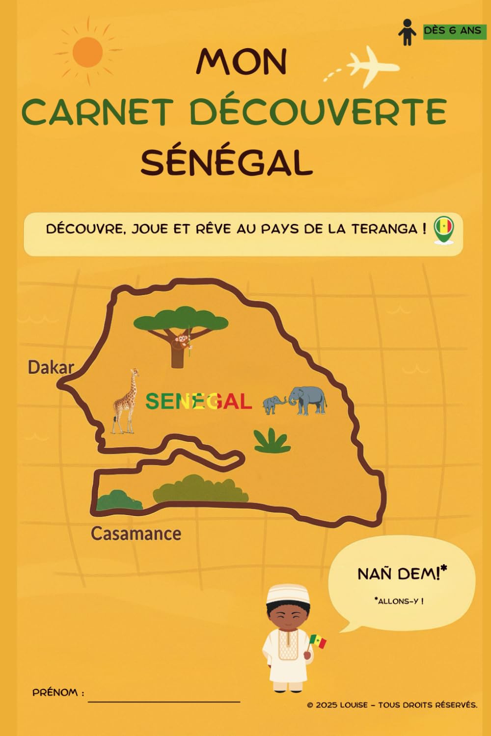 Mon carnet découverte Sénégal :: Un véritable petit voyage au Sénégal… sans quitter la maison.