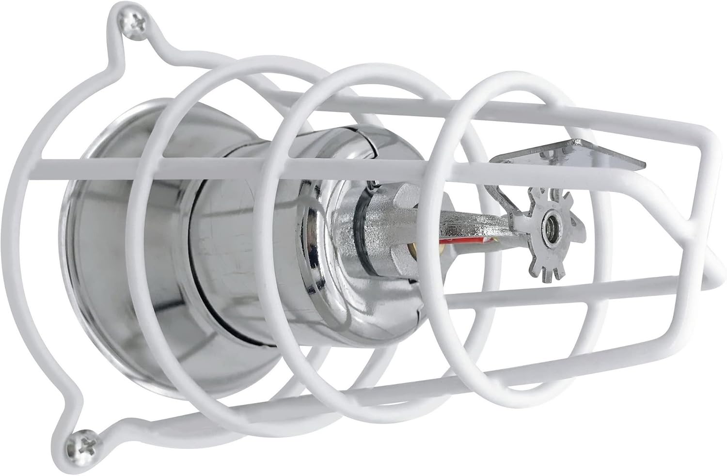 Happy Tree (9 Pack) White Fire Sprinkler Head Guard for Both 1/2" & 3/4