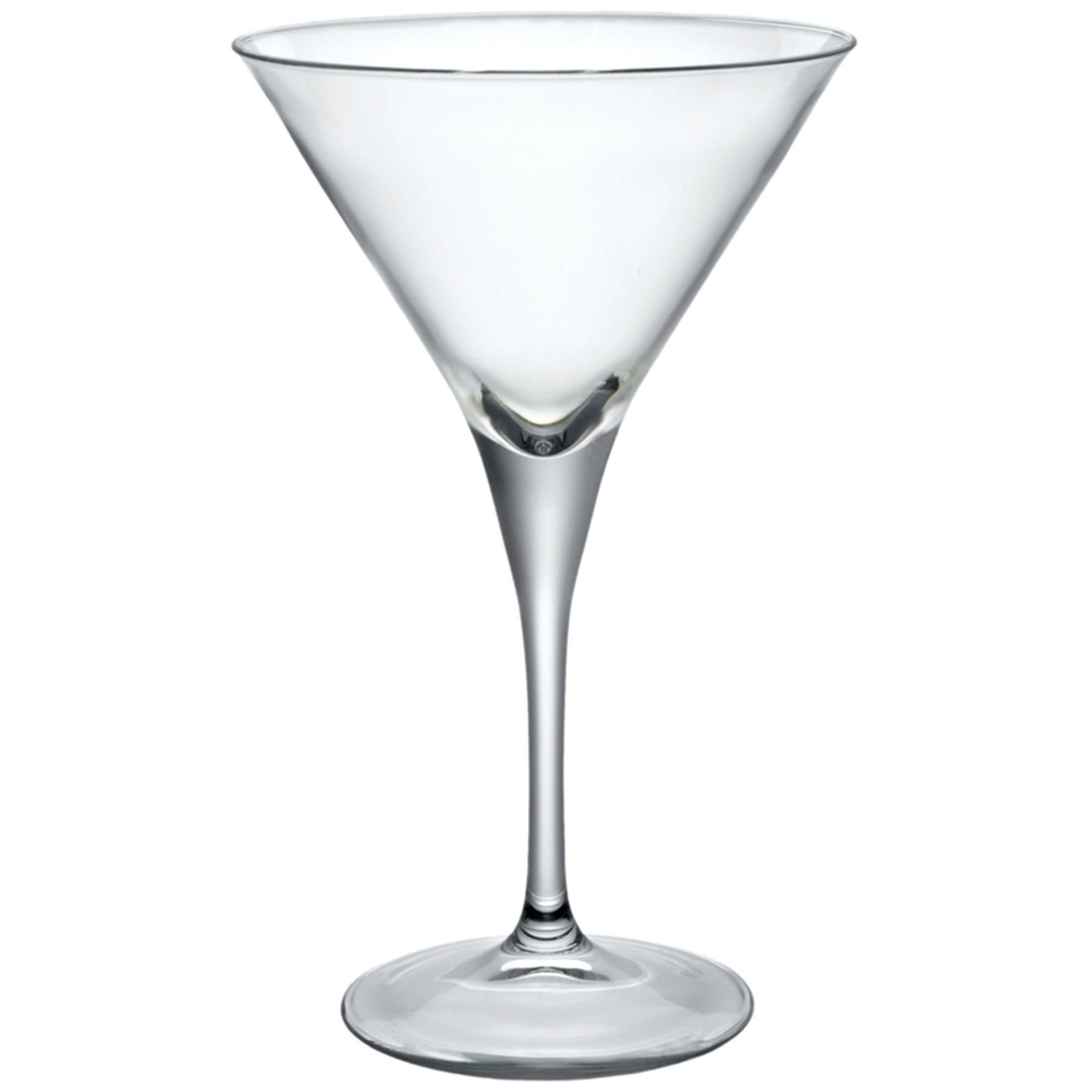 Bormioli Rocco Bicchiere da Martini/Cocktail Ypsilon - 245 ml - 6 Pezzi