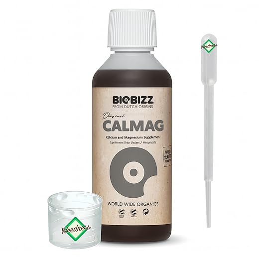 BioBizz CalMag 250 ml - Naturdünger NPK Dünger Grow Flüssig Bio Organischer Tomaten Gurken