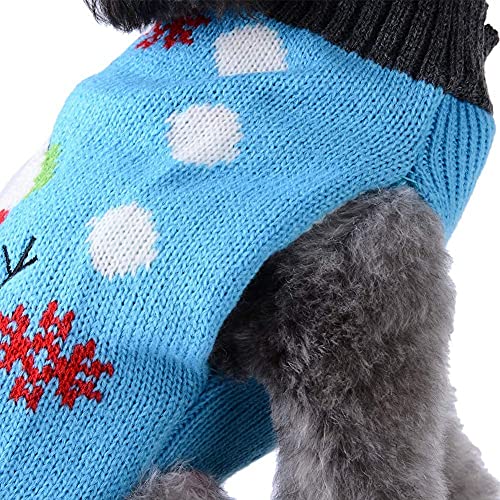 Pull de Noël pour chien ABRRLO vêtement chaud pour petit chiot - 6