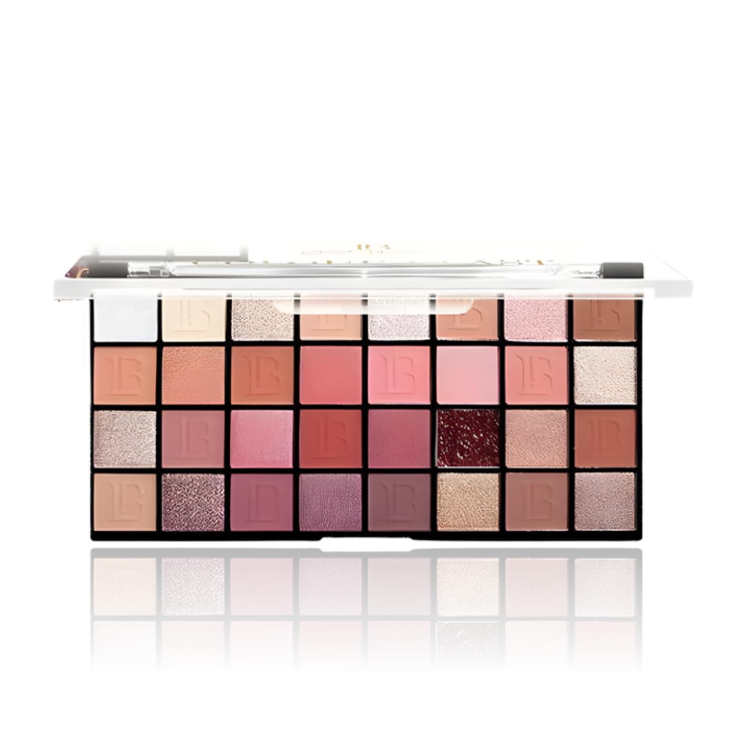Color Blast 32 Color Eyeshadow Palette Matte Shimmer High Pigment Kit Shade 2, 30g-image-46