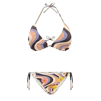 Amazon.com: xixirimido 70s Swirl Women's Bikini Set Summer