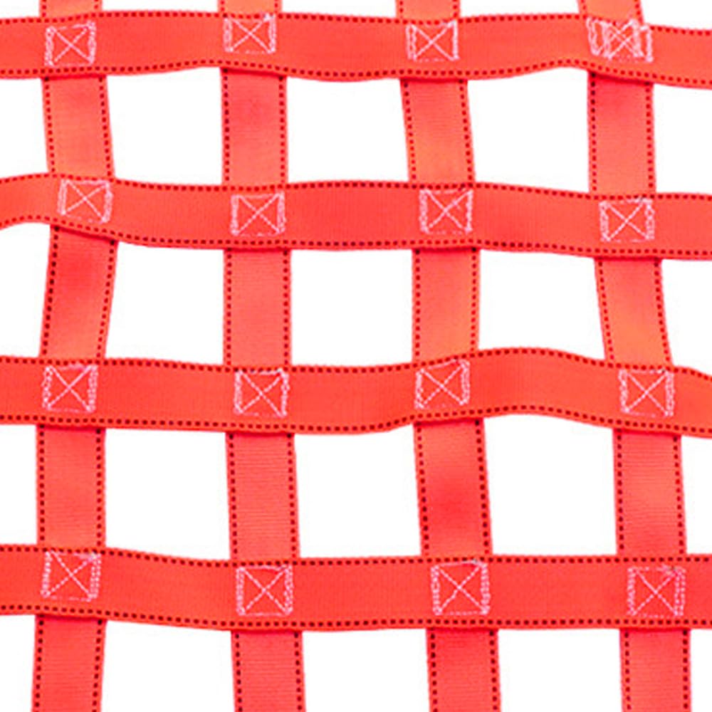 Sarini 1 x 1 m Filet de Levage en Polyester 300 kg Filet Suspendu pour Charges Lourdes Filets de Levage à Mailles carrées résistantes à l'usure pour Le Chargement et Le déchargement des Marchandises