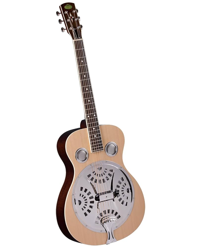 Amazon.co.jp: Regal RD-40 ラウンドネック レゾネーター ギター